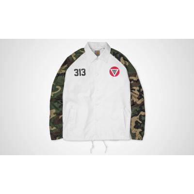 Carhartt York Jacket White/ Camo 3313/ Green