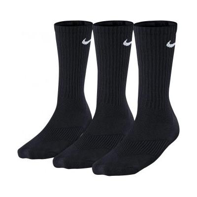 Nike 3P Yth Ctn Cush Crew W/ Moist Black