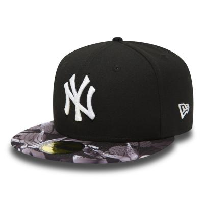 New Era 59Fifty Birds of Paradise New York Yankees Black/ Grey/ White