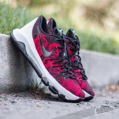 Nike KD 8 Ext Black/ Black- Gym Red- Summit White