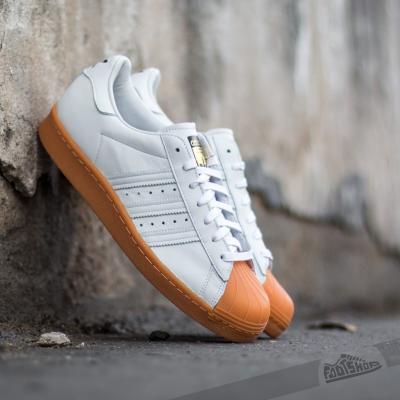 adidas Superstar 80's Deluxe Ftw White/ Ftw White/ Gold Metalic
