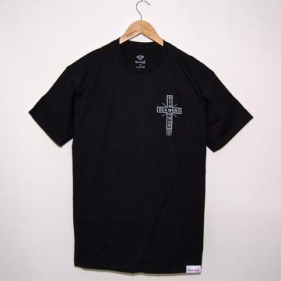 Diamond Skate Life Cross Tee Black