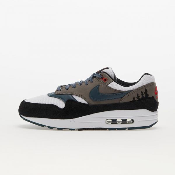 Tenisky Nike Air Max 1 Premium White/ Slate Blue-Black-Soft Grey EUR 38