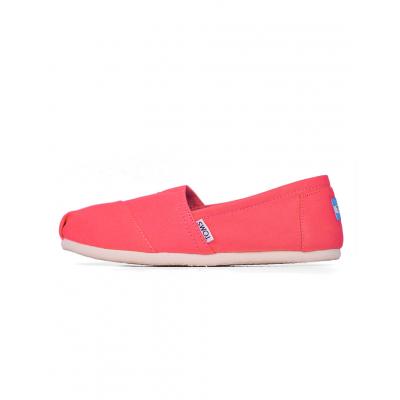 Espadrij Toms Classic Pink lemonade canvas