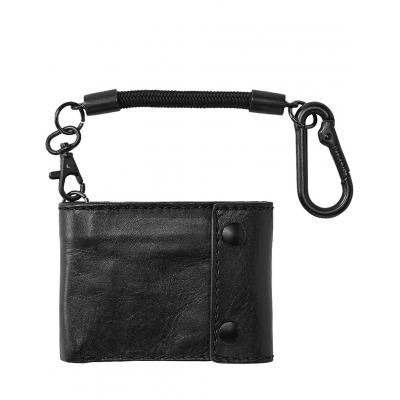 Peněženka Nixon Gravel Bi-Fold Rope Wallet Black