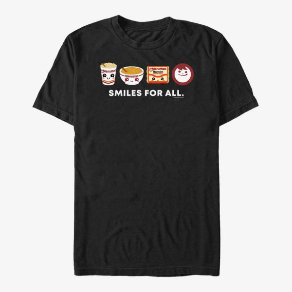 Tričko Merch Maruchan - MARUCHAN KAWAII ICON LINEUP - MUMA049DLC_41NVY Unisex T-Shirt Black M