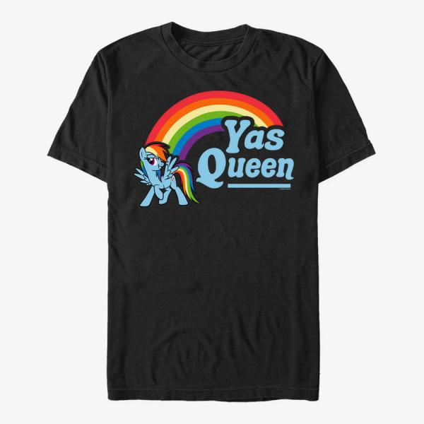 Tričko Merch Hasbro Vault My Little Pony - Dash Yas Queen Unisex T-Shirt Black M