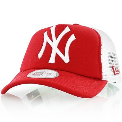 New Era Cap Clean Trucker New York Yankees Scarlet/ White