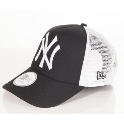 New Era Cap Clean Trucker New York Yankees Cap Black/ White