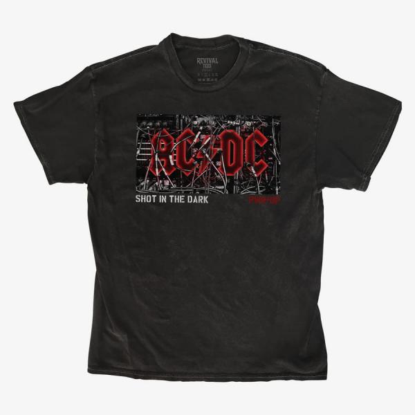 Queens Revival Tee - ACDC Shot In The Dark Unisex T-Shirt Black