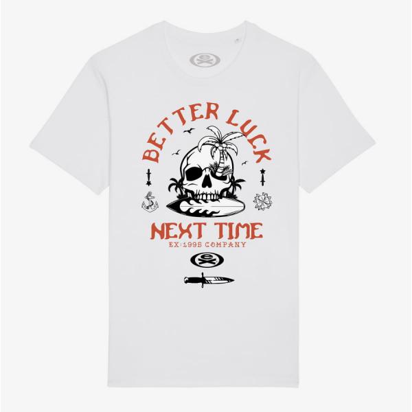 Queens Extreme - Better Luck Unisex T-Shirt White
