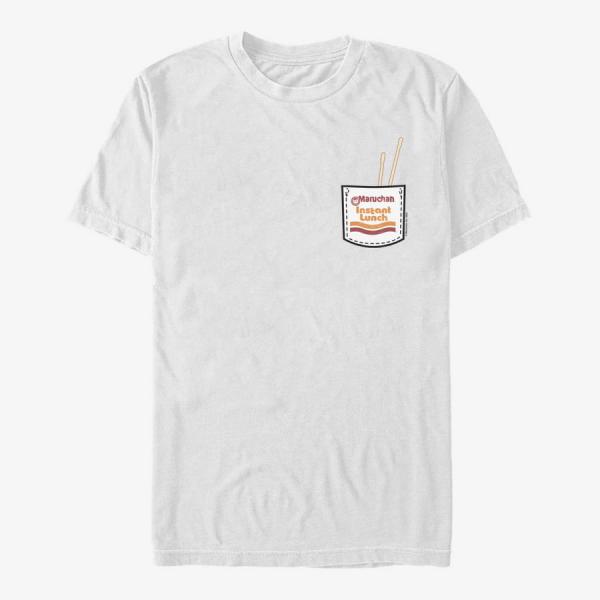 Tričko Merch Maruchan - INSTANT LUNCH CHOPSTICKS - MUMA04JYSC_05HTR Unisex T-Shirt White XXL