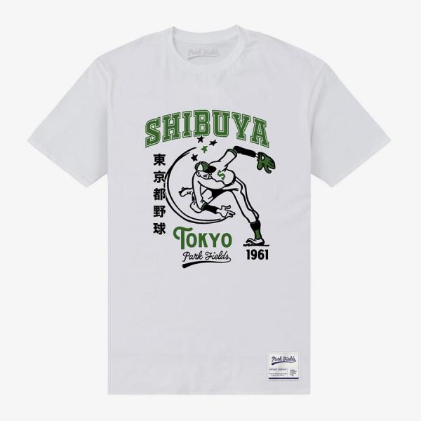 Tričko Merch Park Agencies - Shibuya Unisex T-Shirt White XL