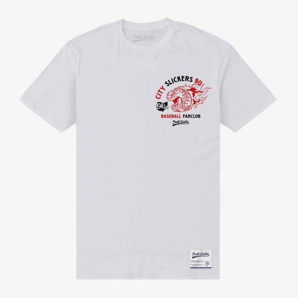 Tričko Merch Park Agencies - City Slickers Unisex T-Shirt White M