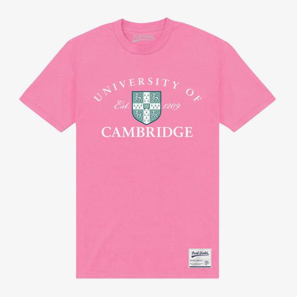 Tričko Merch Park Agencies - University Of Cambridge Est 1209 Unisex T-Shirt Purple M