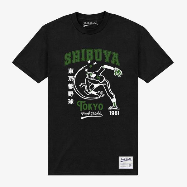 Tričko Merch Park Agencies - Shibuya Unisex T-Shirt Black S