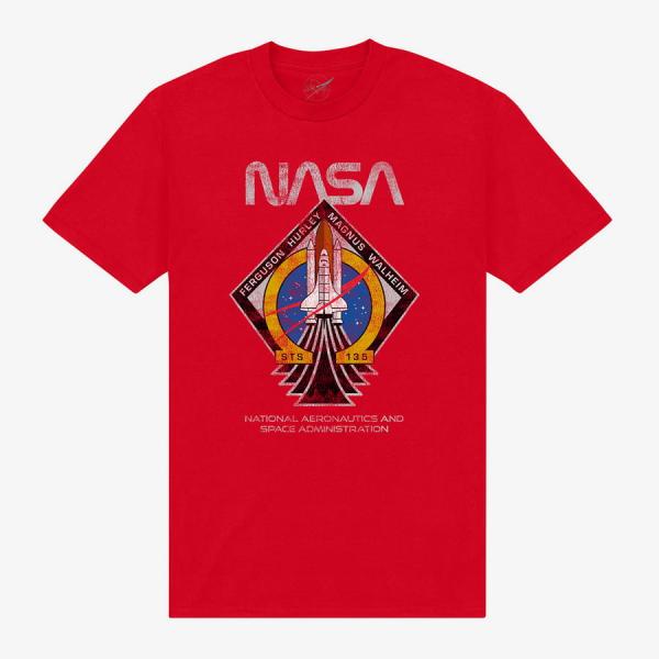 Queens Park Agencies - NASA STS135 Unisex T-Shirt Red