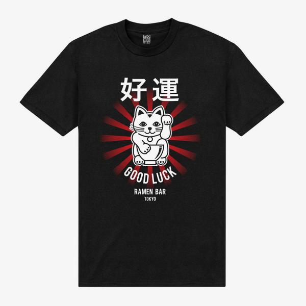Tričko Merch Park Agencies - TORC Good Luck Unisex T-Shirt Black L
