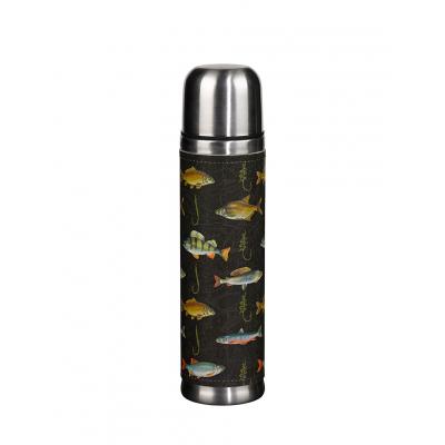 Cestování W & W Black Vacuum Flask HLS003