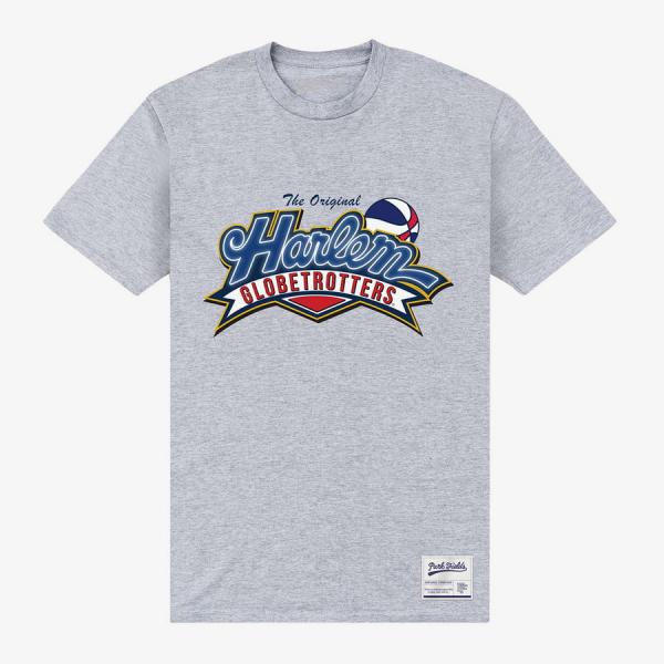 Tričko Merch Park Agencies - Harlem Globetrotters USA Unisex T-Shirt Sport Grey XXXL