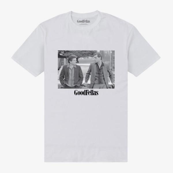 Tričko Merch Park Agencies - Goodfellas Henry & Tommy Unisex T-Shirt White S
