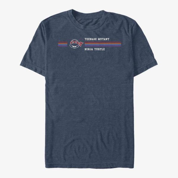 Queens Nickelodeon Teenage Mutant Ninja Turtles - Vintage Turtle Unisex T-Shirt Vintage Heather Navy