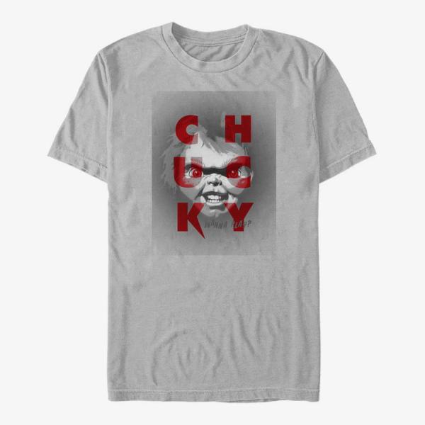 Tričko Merch NBCU Chucky - Cool Chucky Unisex T-Shirt Ash Grey L