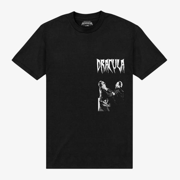 Tričko Merch Horrorline - horrorline-dracula-choke Unisex T-Shirt Black L