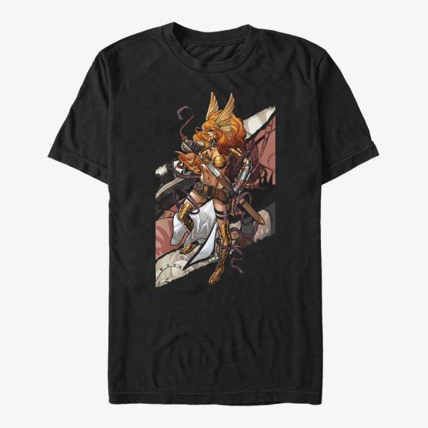 Tričko Merch Marvel GOTG Classic - Tape Unisex T-Shirt Black S