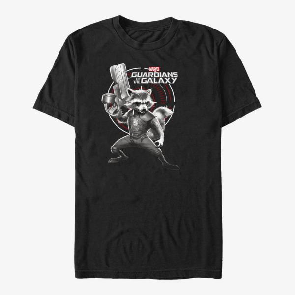 Tričko Merch Marvel GOTG Classic - Tape Unisex T-Shirt Black XXL