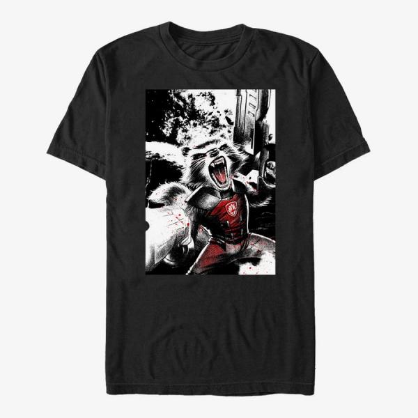 Queens Marvel GOTG Classic - Tape Unisex T-Shirt Black
