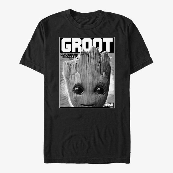Tričko Merch Marvel GOTG 2 - Galaxy Guardian Unisex T-Shirt Black S