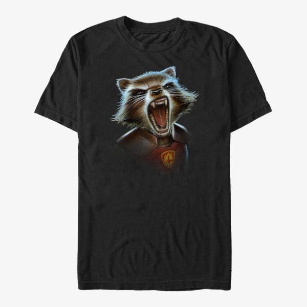 Queens Marvel GOTG 2 - Groot Flash Unisex T-Shirt Black