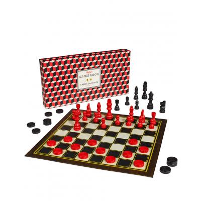 Hry W & W Chess & Checkers Set GAM003