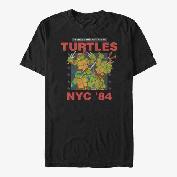 Tričko Merch Nickelodeon Teenage Mutant Ninja Turtles - Turtle Rock Unisex T-Shirt Black S