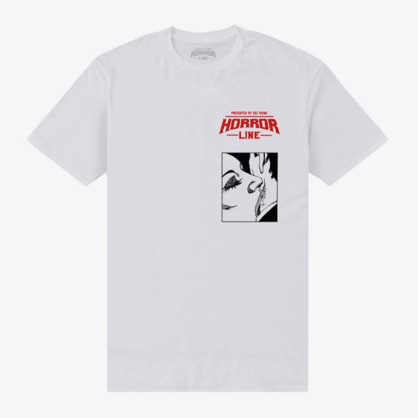 Tričko Merch Horrorline - horrorline-dracula-bites Unisex T-Shirt White M