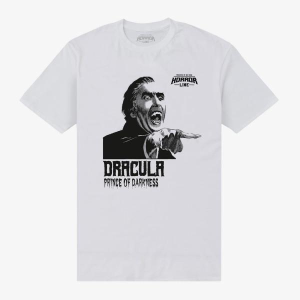 Queens Horrorline - horrorline-dracula-sucks Unisex T-Shirt White