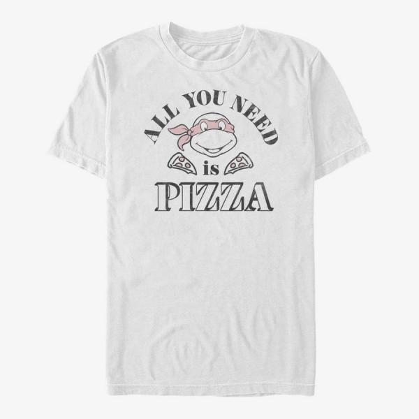 Tričko Merch Nickelodeon Teenage Mutant Ninja Turtles - All You Need Unisex T-Shirt White XXL