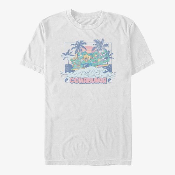 Tričko Merch Nickelodeon Teenage Mutant Ninja Turtles - Cow Ying Unisex T-Shirt White L