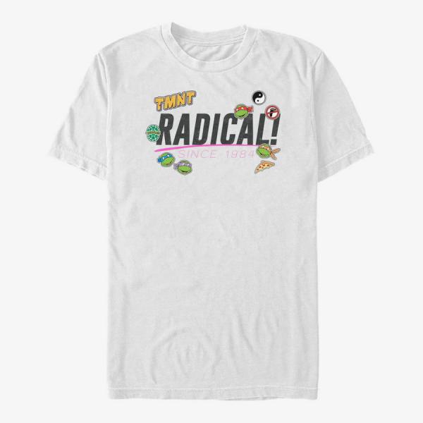 Tričko Merch Nickelodeon Teenage Mutant Ninja Turtles - RAD TURT Unisex T-Shirt White XXL