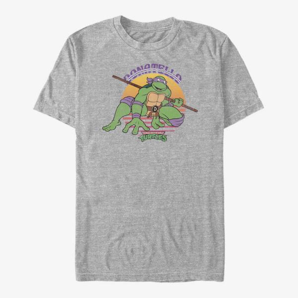 Tričko Merch Nickelodeon Teenage Mutant Ninja Turtles - Donny Sun Unisex T-Shirt Heather Grey S