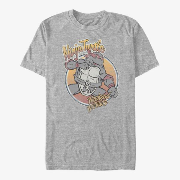 Tričko Merch Nickelodeon Teenage Mutant Ninja Turtles - Turtle Warrior Unisex T-Shirt Heather Grey M