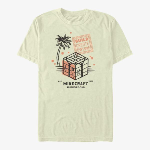 Queens Minecraft - Build Create Explore Unisex T-Shirt Natural