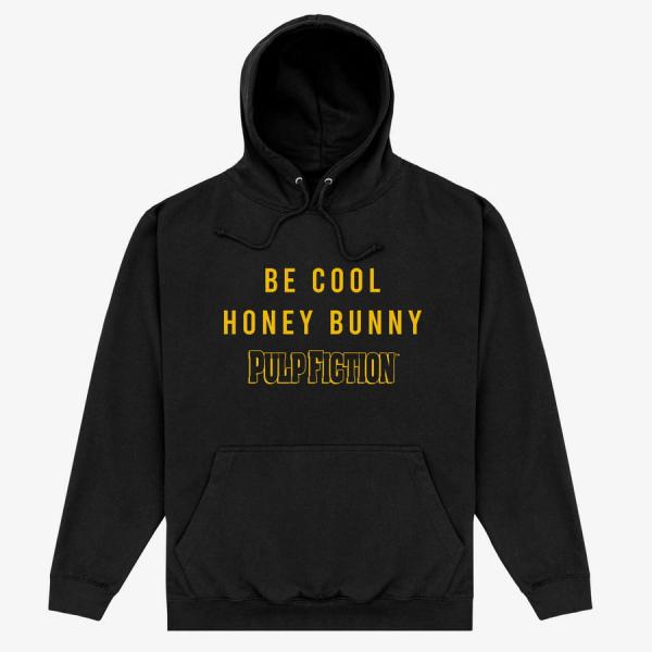Mikina Merch Pulp Fiction - Pulp Fiction Honey Bunny Unisex Hoodie Black XL