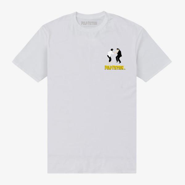 Queens Pulp Fiction - Pulp Fiction Vince & Mia Unisex T-Shirt White