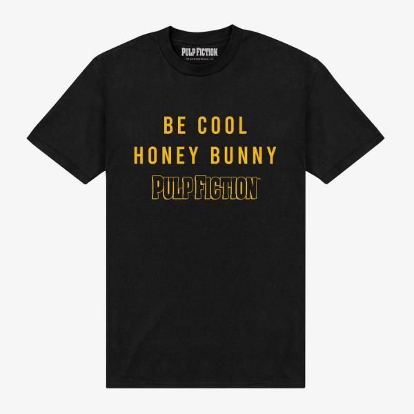 Queens Pulp Fiction - Pulp Fiction Honey Bunny Unisex T-Shirt Black