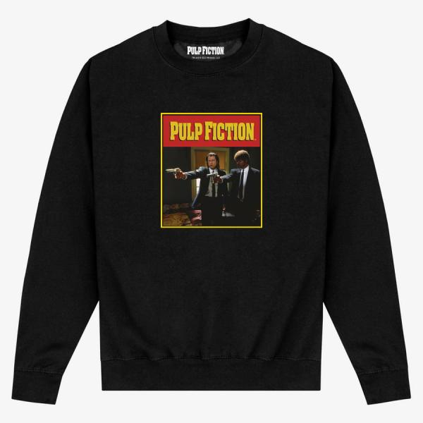 Mikina Merch Pulp Fiction - Pulp Fiction Jules Unisex Sweatshirt Black M