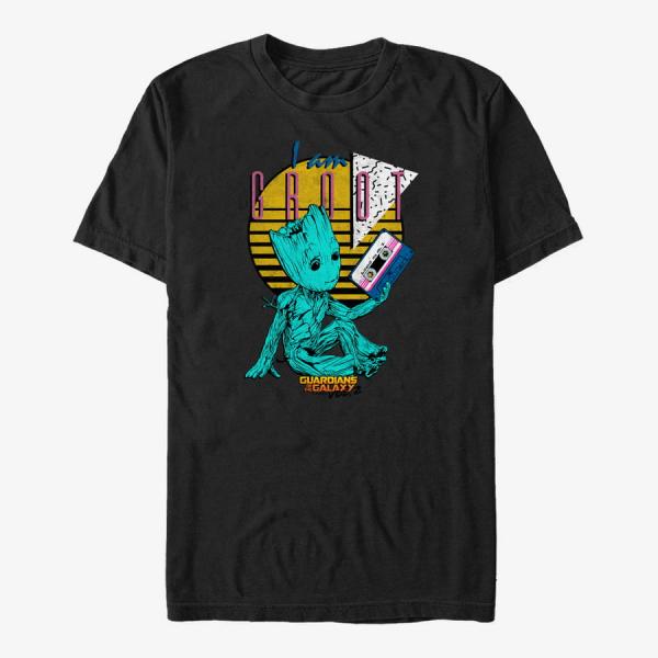 Tričko Merch Marvel GOTG 2 - Space Lord Unisex T-Shirt Black L