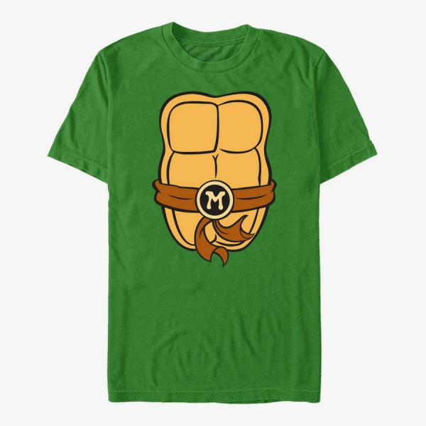 Tričko Merch Nickelodeon Teenage Mutant Ninja Turtles - Michelangelo Top Unisex T-Shirt Kelly Green S