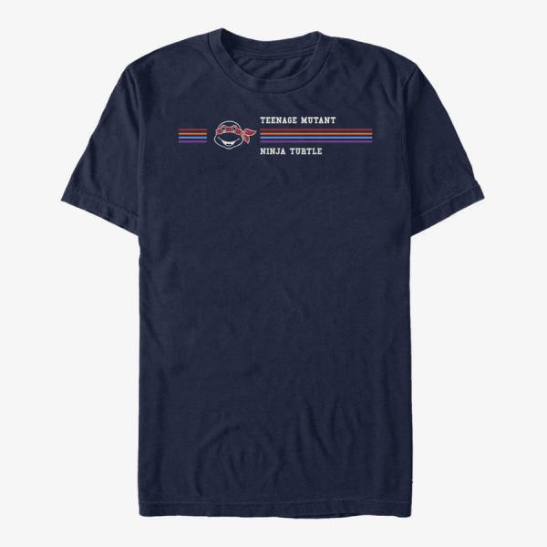Queens Nickelodeon Teenage Mutant Ninja Turtles - Vintage Turtle Unisex T-Shirt Navy Blue